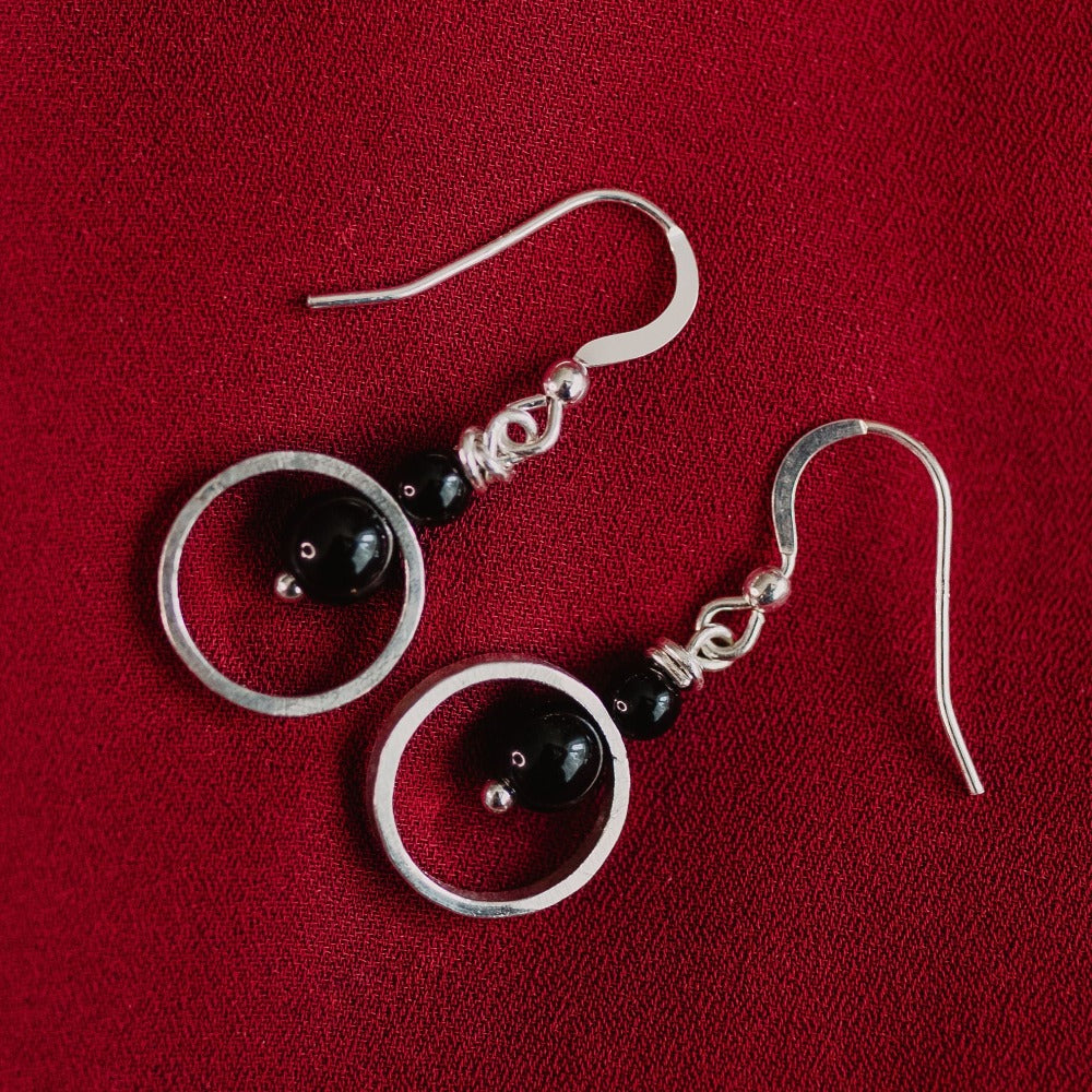  onyx earrings