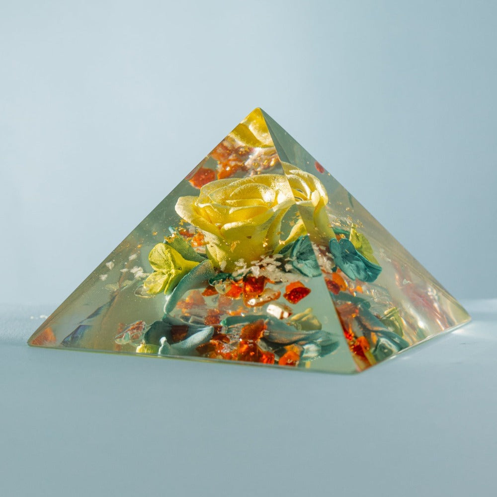  Roes orgonite pyramid home harmony amulet charms