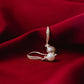  zirconia pearl earrings
